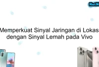 Memperkuat Sinyal Jaringan di Lokasi dengan Sinyal Lemah pada Vivo