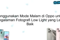 Menggunakan Mode Malam di Oppo untuk Pengalaman Fotografi Low Light yang Lebih Baik